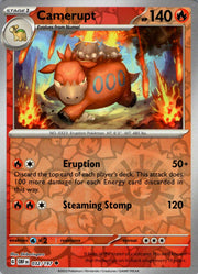 Camerupt [Reverse Holo] #32 Pokemon Obsidian Flames