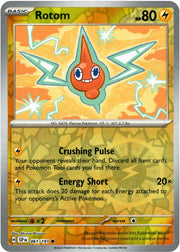 Rotom [Reverse Holo] #61 Pokemon Surging Sparks