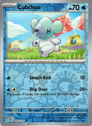 Cubchoo [Reverse Holo] #53 Pokemon Obsidian Flames