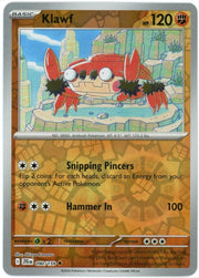 Klawf [Reverse Holo] #90 Pokemon Journey Together