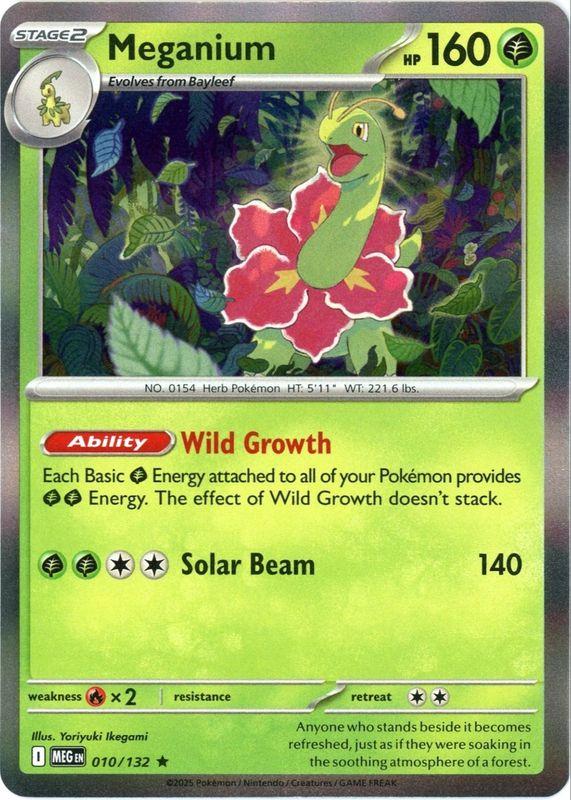 Meganium [Holo] #10 Pokemon Mega Evolution