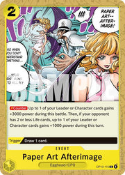 Paper Art Afterimage OP13-115 One Piece Carrying on His Will