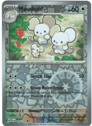 Maushold [Reverse Holo] #168 Pokemon Paldea Evolved