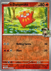 N's Darumaka [Reverse Holo] #26 Pokemon Journey Together