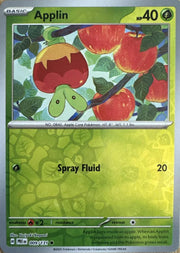 Applin [Reverse] #9 Pokemon Prismatic Evolutions