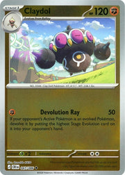 Claydol [Reverse Holo] #47 Pokemon Chaos Rising