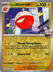 Iono's Electrode [Reverse Holo] #48 Pokemon Journey Together