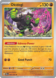 Okidogi #57 Pokemon Prismatic Evolutions HOLO