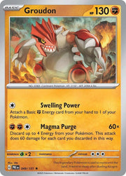 Groudon #49 Pokemon Prismatic Evolutions