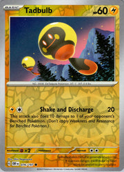 Tadbulb [Reverse Holo] #76 Pokemon Obsidian Flames