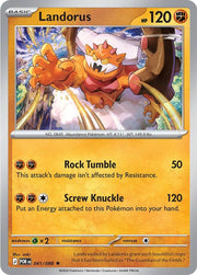 Landorus [Holo] #41 Pokemon Perfect Order