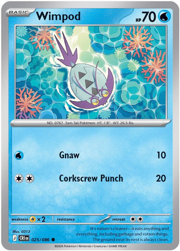 Wimpod #25 Pokemon Chaos Rising