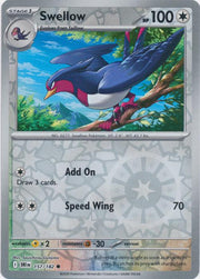 Swellow [Reverse Holo] #157 Pokemon Destined Rivals