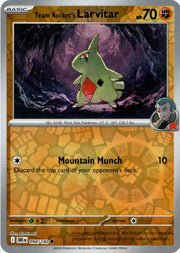 Team Rocket's Larvitar [Reverse Holo] #94 Pokemon Destined Rivals
