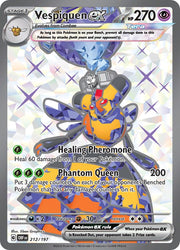 Vespiquen ex 212/197 Obsidian Flames Ultra Rare Full Art