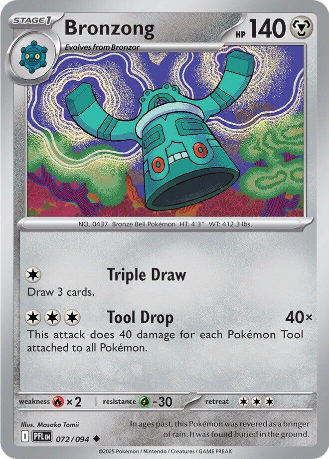 Bronzong 072/094 Phantasmal Flames Uncommon