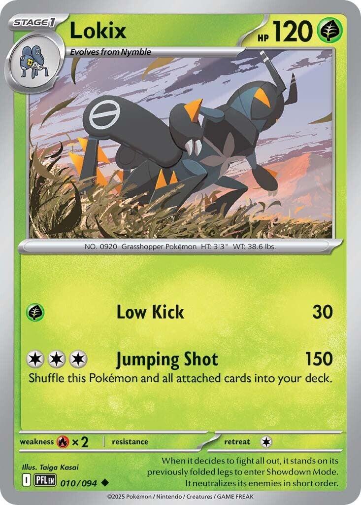 Lokix 010/094 Phantasmal Flames Uncommon