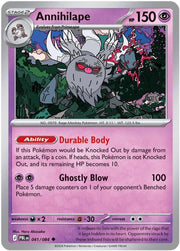 Annihilape 041/084 Pitch Black Non-Holo Rare