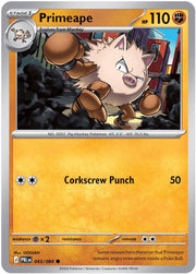 Primeape 043/084 Pitch Black Non-Holo Uncommon