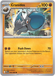 Cranidos 044/084 Pitch Black Non-Holo Common