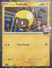 Iono's Tadbulb [Cosmos Holo] #52 Pokemon Journey Together