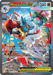 Mega Lucario Ex #179 Pokemon Mega Evolution - PSA 9