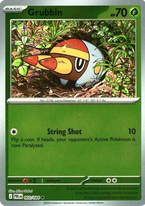 Grubbin 002/084 Pitch Black Reverse Holo Common