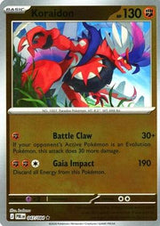 Koraidon 047/084 Pitch Black Reverse Holo Rare
