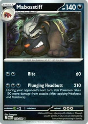 Mabosstiff 058/084 Pitch Black Reverse Holo Rare