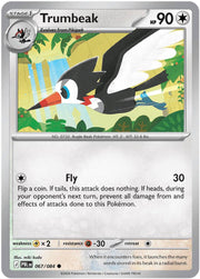 Trumbeak 067/084 Pitch Black Non-Holo Uncommon