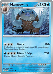 Mamoswine 025/094 Phantasmal Flames Uncommon