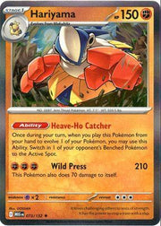 Hariyama [Holo] #73 Pokemon Mega Evolution