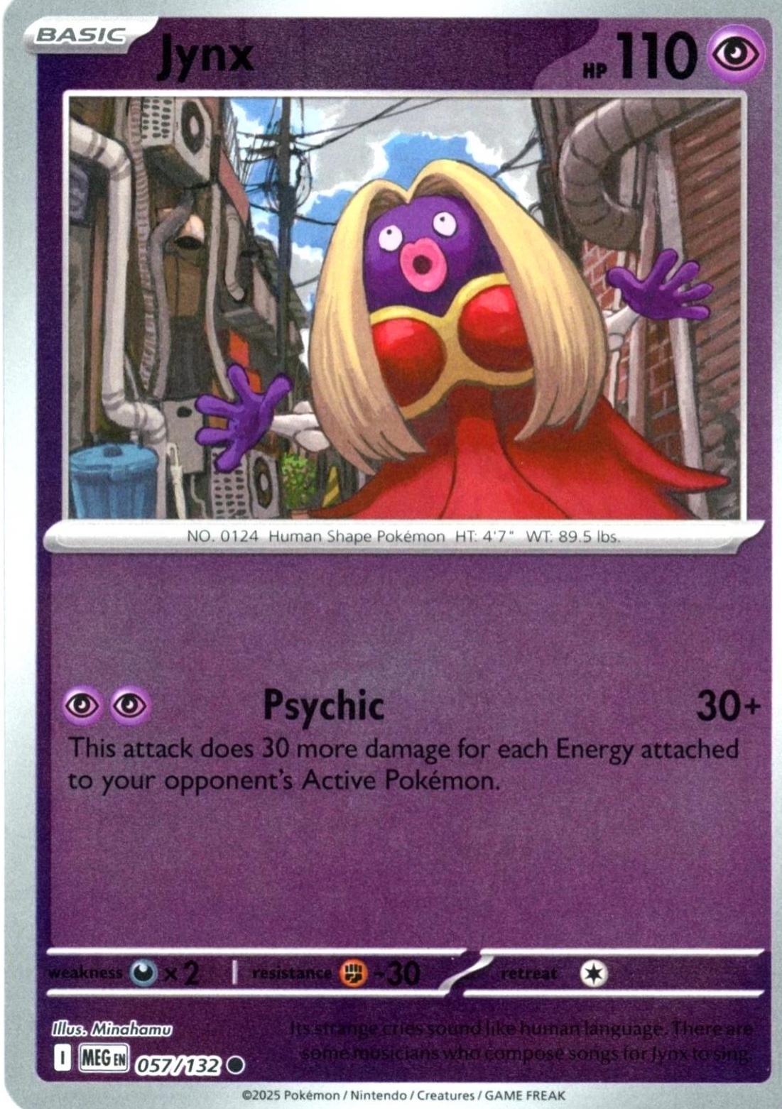Jynx [Reverse Holo] #57 Pokemon Mega Evolution