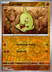 Larvitar [Reverse Holo] #105 Pokemon Obsidian Flames