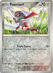 Pawniard [Reverse Holo] #148 Pokemon Obsidian Flames