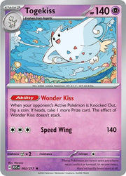Togekiss #82 Pokemon Ascended Heroes HOLO