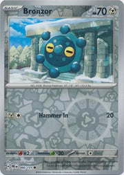 Bronzor [Reverse] #66 Pokemon Prismatic Evolutions