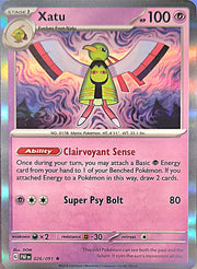 Xatu #26 Pokemon Paldean Fates HOLO