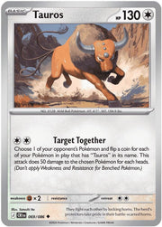 Tauros #69 Pokemon Chaos Rising