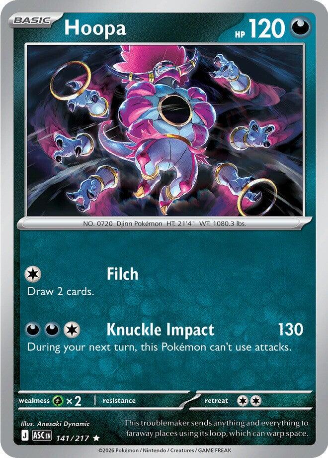 Hoopa #141 Pokemon Ascended Heroes HOLO