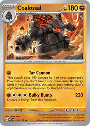 Coalossal #120 Pokemon Ascended Heroes HOLO
