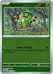 Spinarak [Reverse Holo] #1 Pokemon Perfect Order