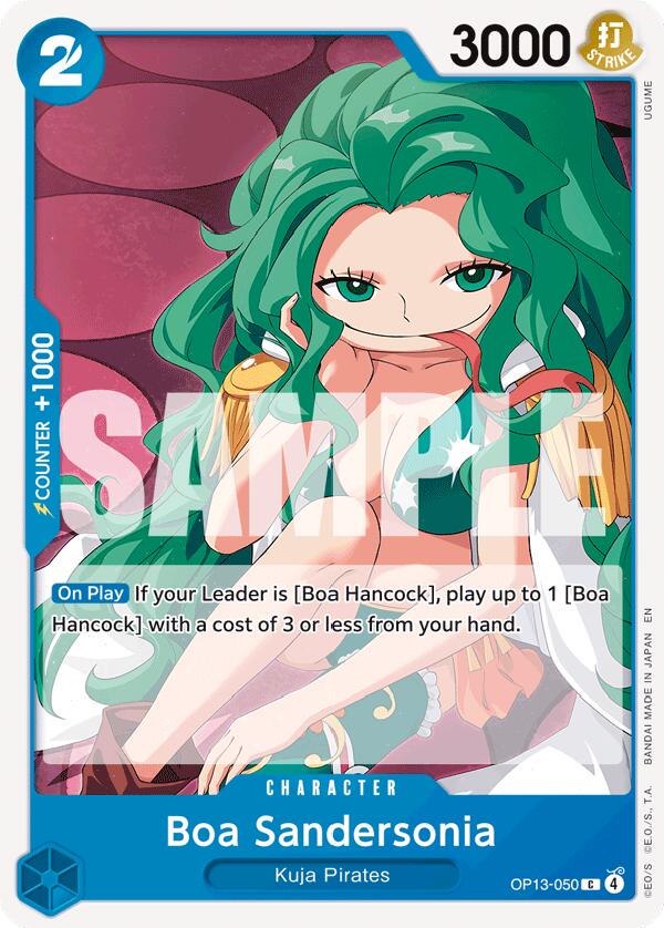 Boa Sandersonia OP13-050 One Piece Carrying on His Will