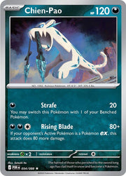 Chien-Pao #54 Pokemon Perfect Order HOLO