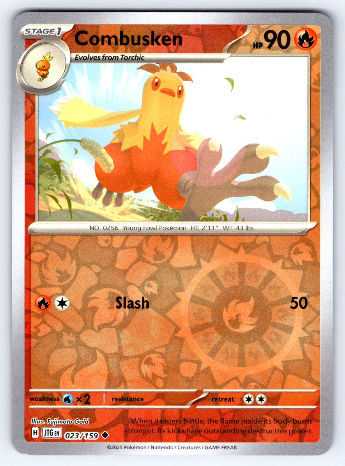 Combusken [Reverse Holo] #23 Pokemon Journey Together