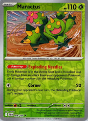 Maractus [Reverse Holo] #8 Pokemon Journey Together