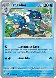 Frogadier #21 Pokemon Chaos Rising