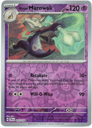 Alolan Marowak [Reverse Holo] #57 Pokemon Journey Together