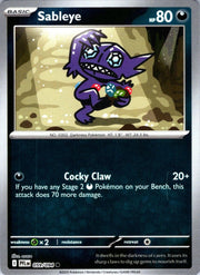 Sableye [Reverse Holo] #59 Pokemon Phantasmal Flames