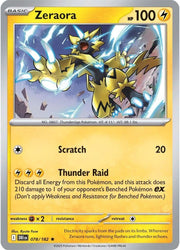 Zeraora #78 Pokemon Destined Rivals HOLO